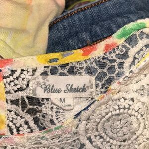 Kids Floral Lace Top